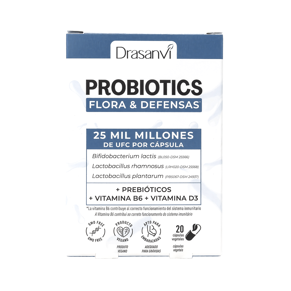 PROBIOTICS FLORA Y DEFENSA 20cápsulas