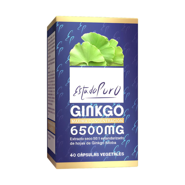 E.P GINKGO BILOBA 40cápsulas