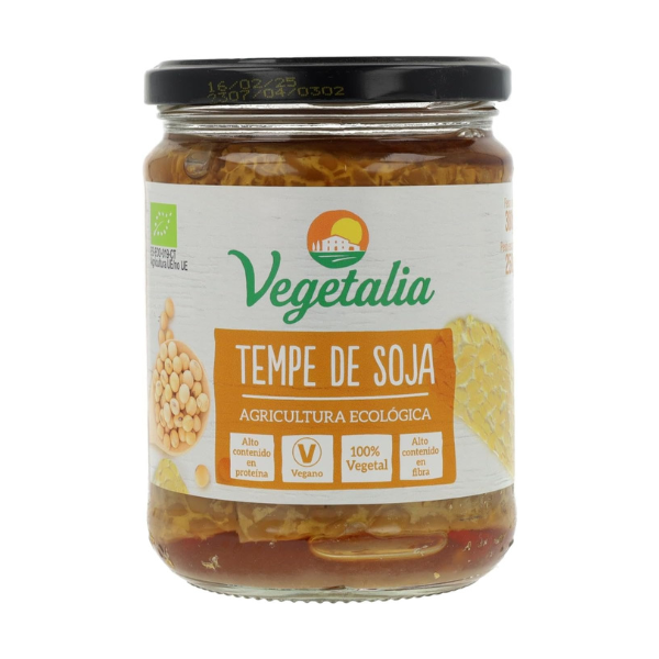Tempe Bote Vidrio Bio 250gr Vegetalia