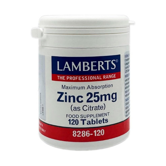 ZINC CITRATO) 25mg 120tabletas