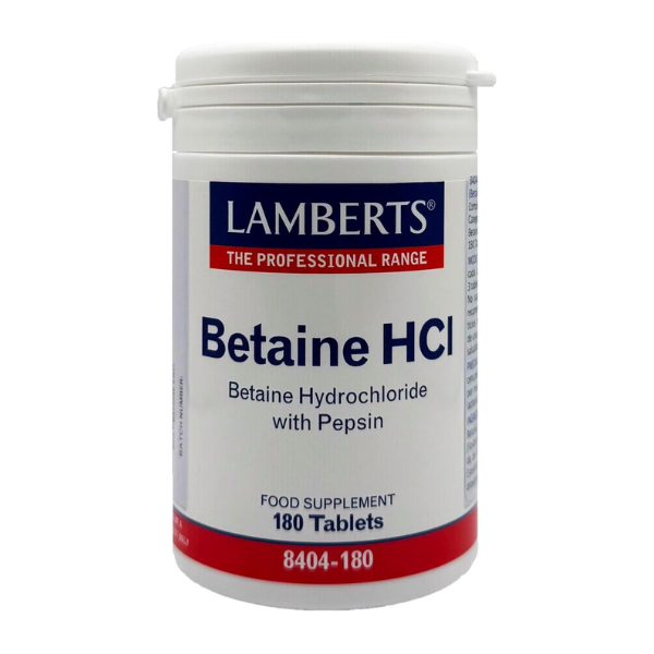 BETAINA HCI 180tabletas