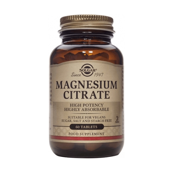 Citrato de Magnesio 60tabletas