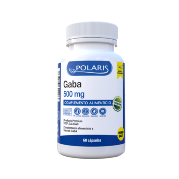 GABA 500mg 60cápsulas