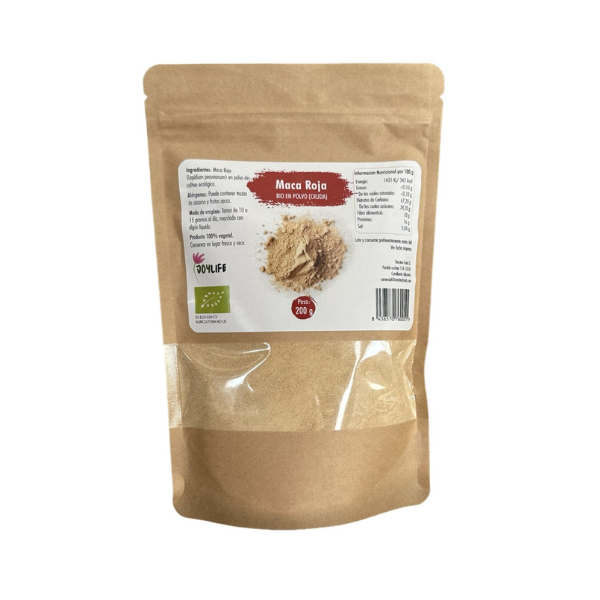 MACA ROJA BIO 200GR