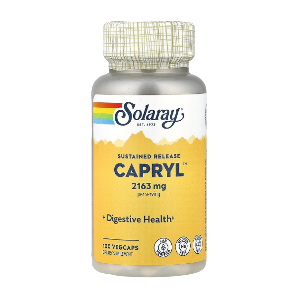 CAPRYL ACIDO CAPRILICO SOLARAY 100cápsulas