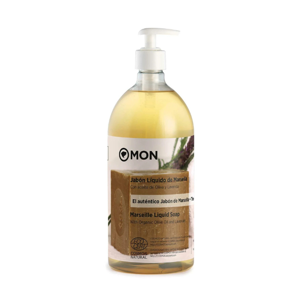 JABON LIQUIDO DE MARSELLA CON OLIVA Y LAVANDA 1L