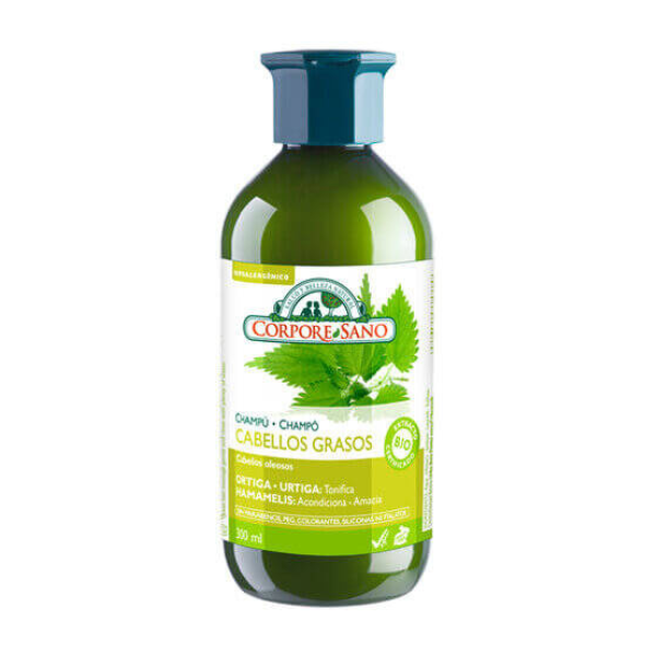 CHAMPÚ CABELLOS GRASOS ORTIGA-HAMMAMELIS 300ml