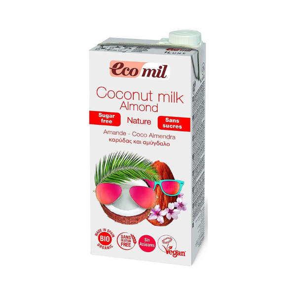 ECOMIL BEBIDA COCO ALMENDRA NATURE BIO 1l