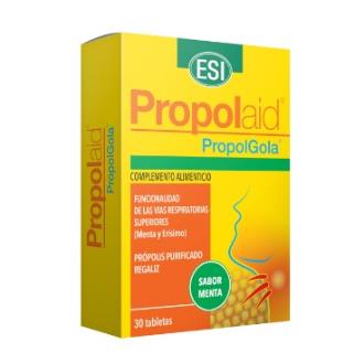 PROPOLGOLA MASTICABLE PROPOLIS,ERÍSIMO, REGALIZ MENTA 30tabletas