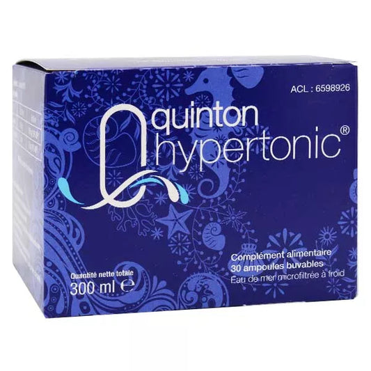 QUINTON HIPERTONIC 30ampollas