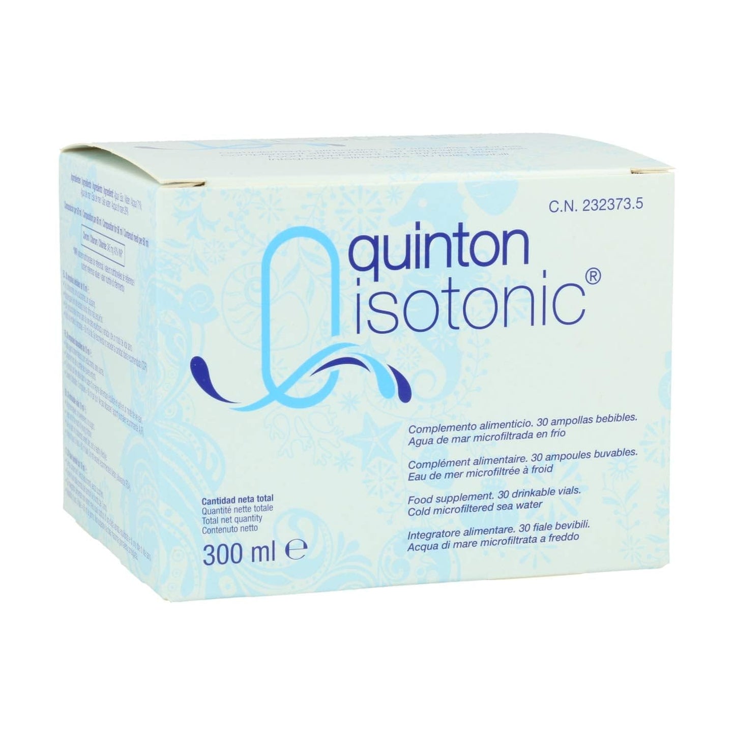 QUINTON ISOTONICO 30ampollas