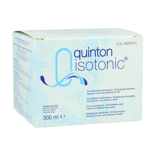 QUINTON ISOTONICO 30ampollas