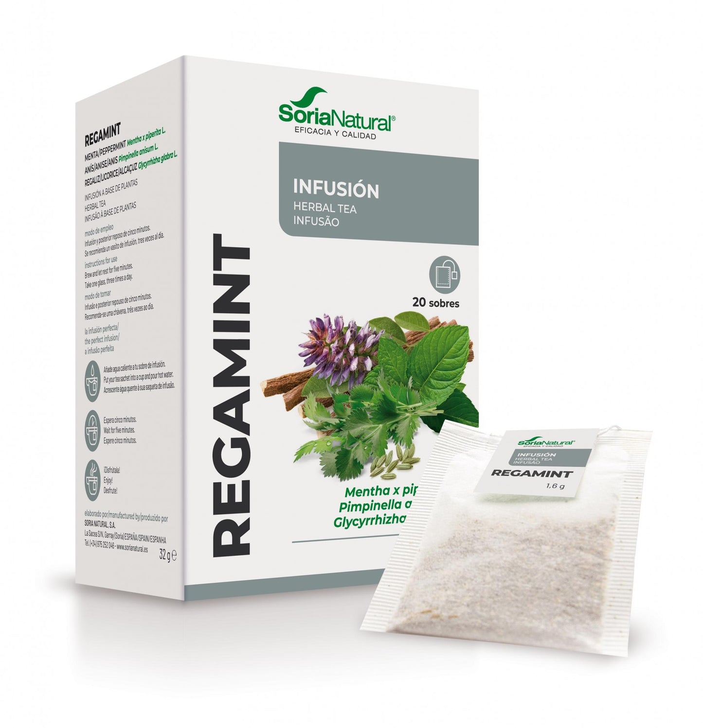 REGAMINT INFUSION 20sobres