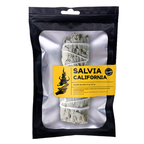SALVIA CALIFORNIA +FLORES BLANCAS