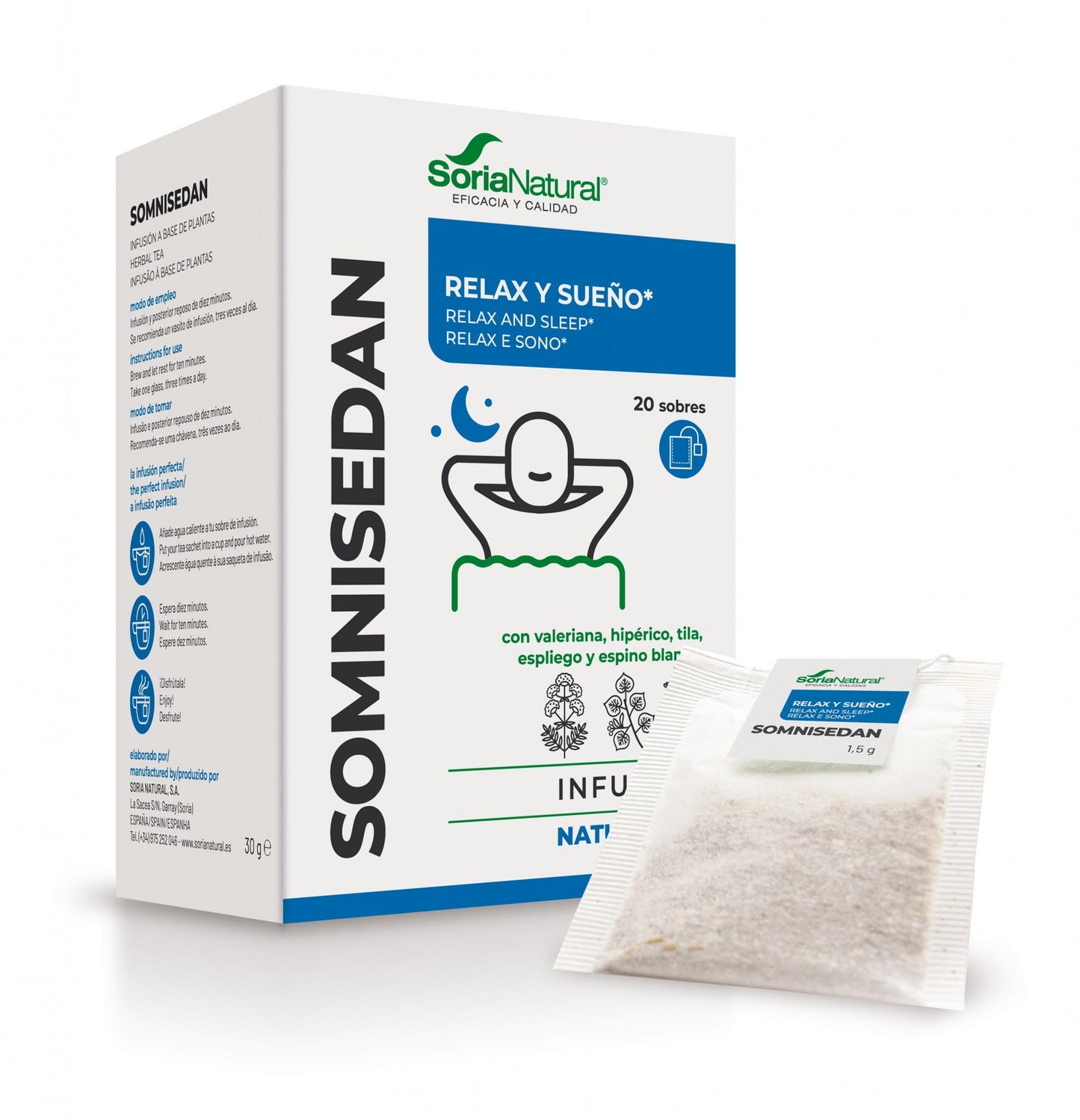 SOMNISEDAN INFUSION 20sobres