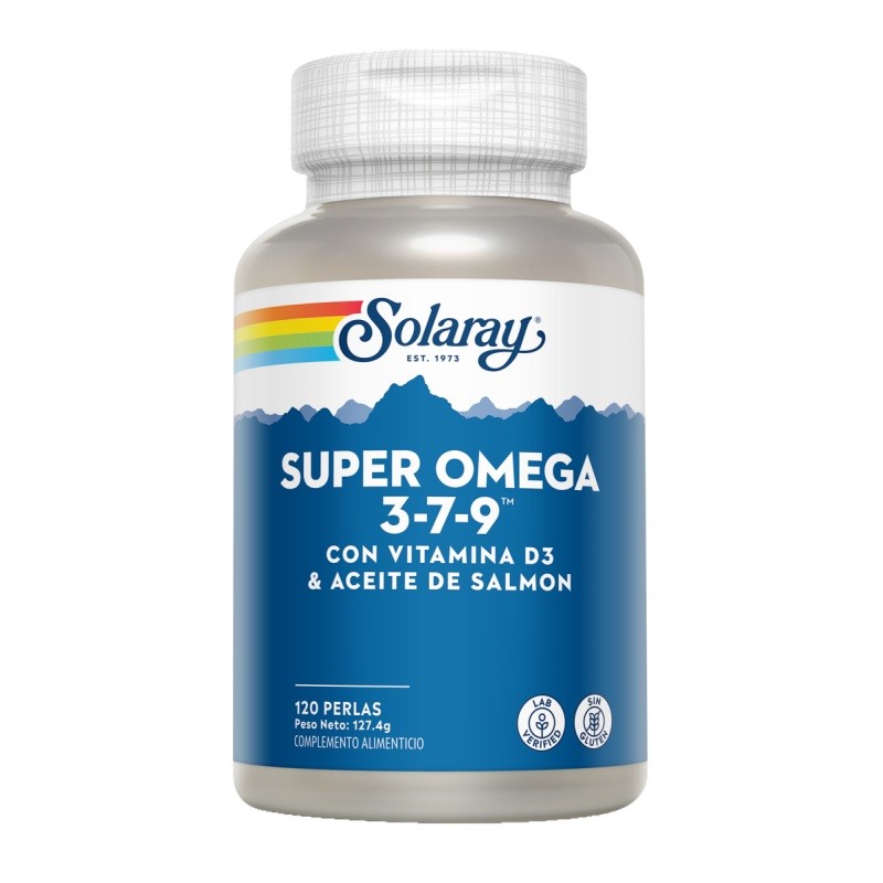 SUPER OMEGA 3-7-9 SOLARAY 120perlas