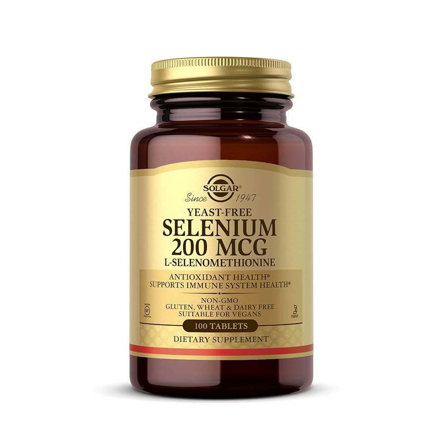 SELENIUM (SIN LEVADURA) 200mg 50tabletas