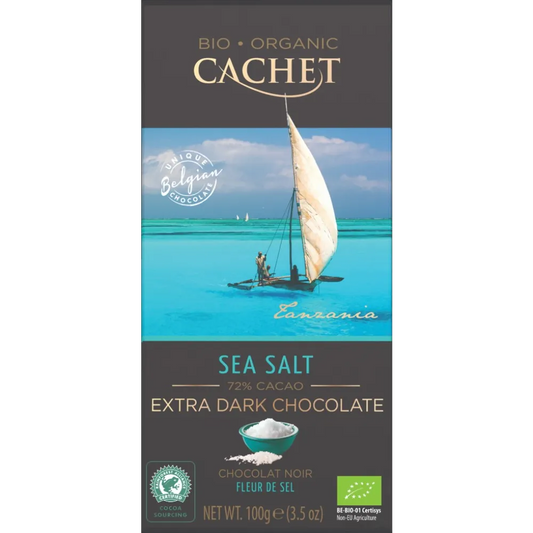 TABLETA FLOR DE SAL 72% 100GR BIO