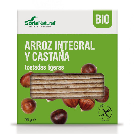 TOSTADAS ARROZ CASTAÑA BIO 85gr