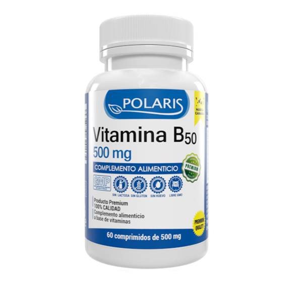 VITAMINA B-50 500mg 60comprimidos