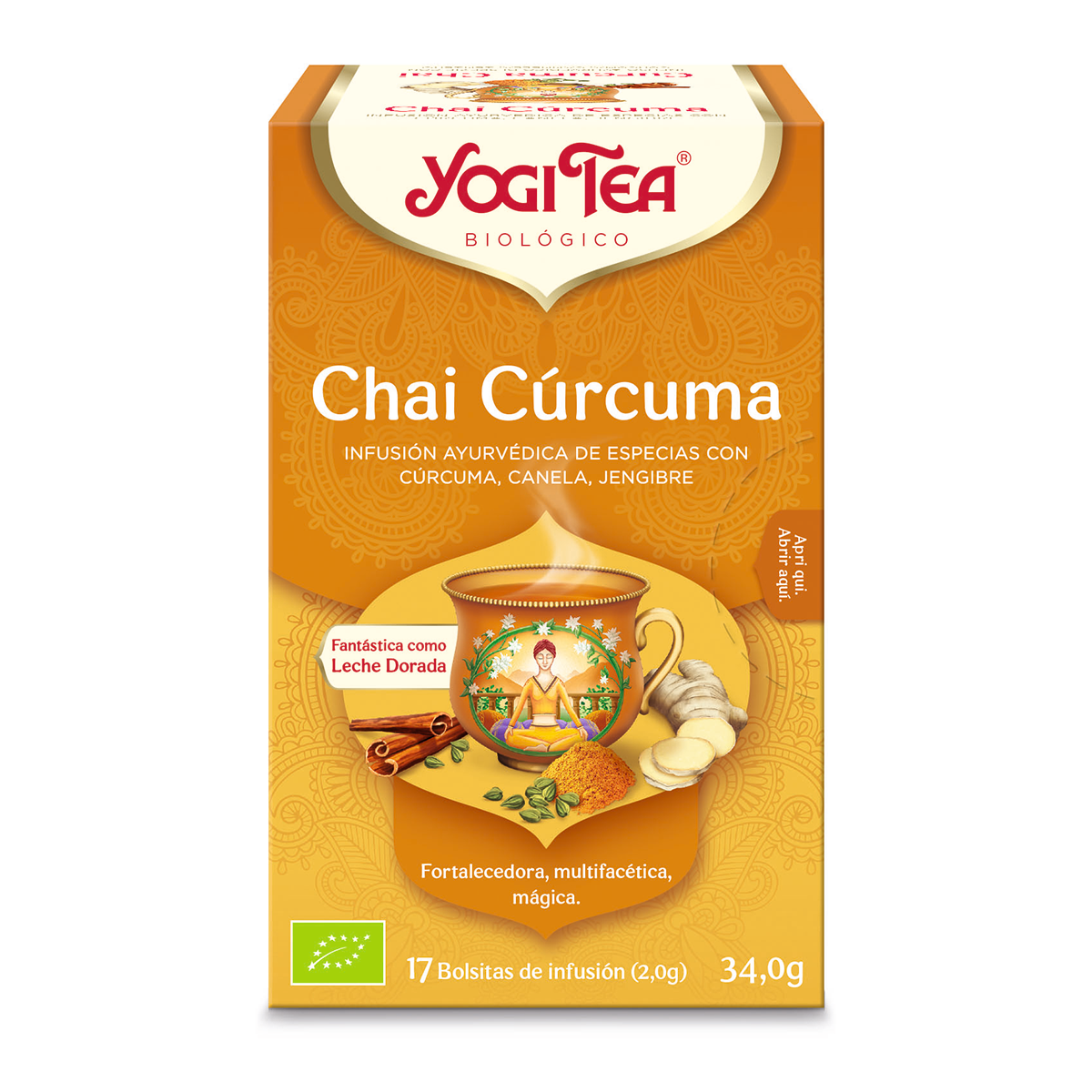 YOGI TEA CHAI CURCUMA