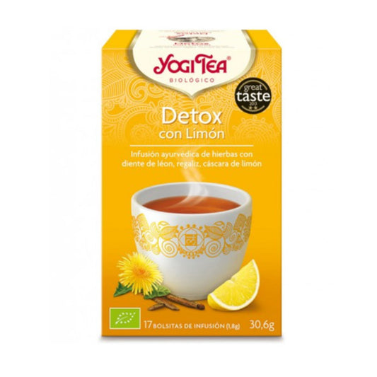 YOGI TEA DETOX C/LIMON