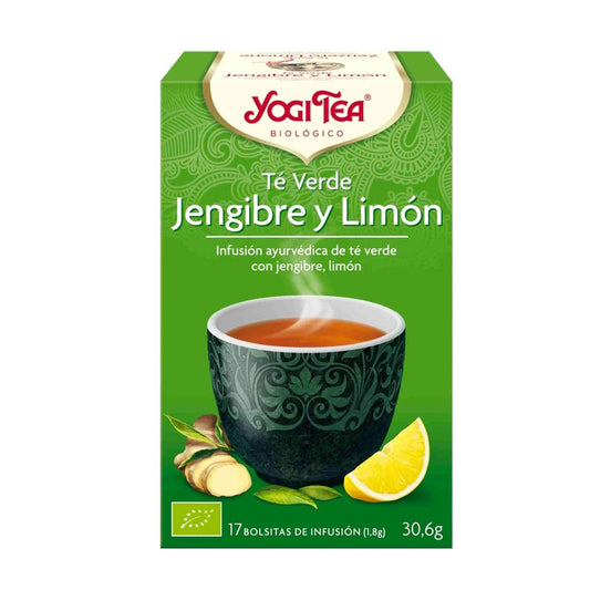 YOGI TEA TE VERDE JENGIBRE LIMÓN