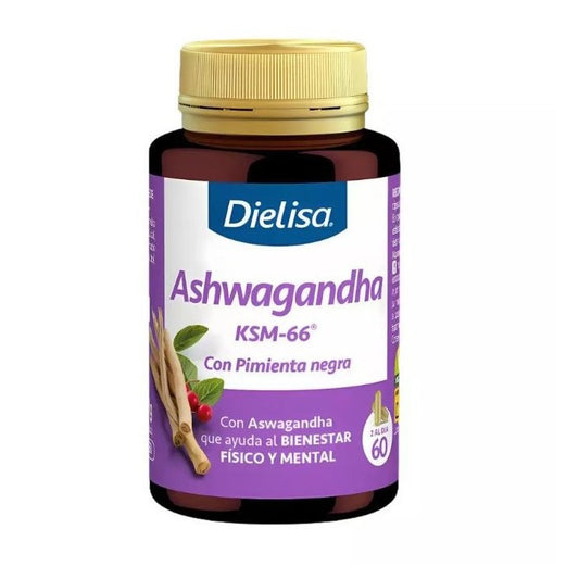 ASHAWAGANDHA C/PIMIENTA NEGRA 60cápsulas