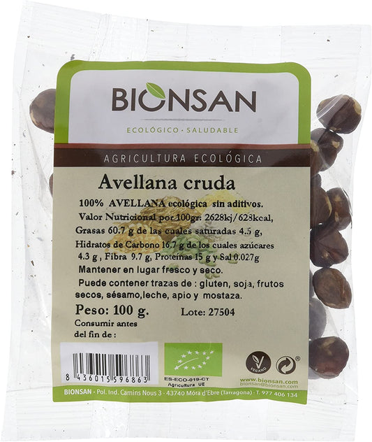 AVELLANA CRUDA ECO 100gr