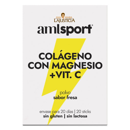 COLÁGENO CON MAGNESIO + VITAMINA C 20 Stick