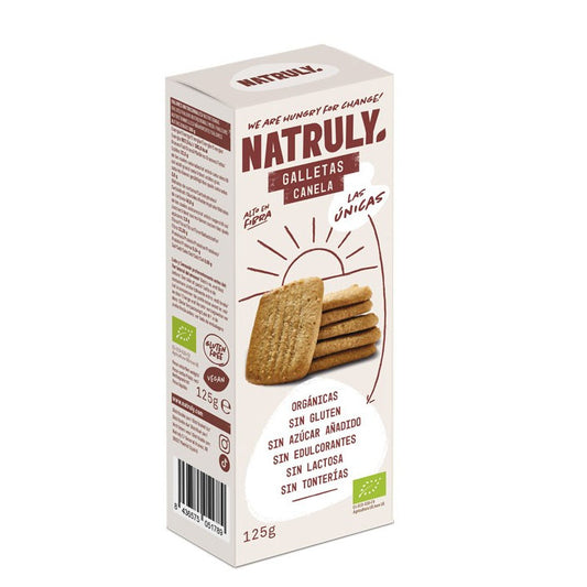 GALLETAS COOKIES CANELA 125gr