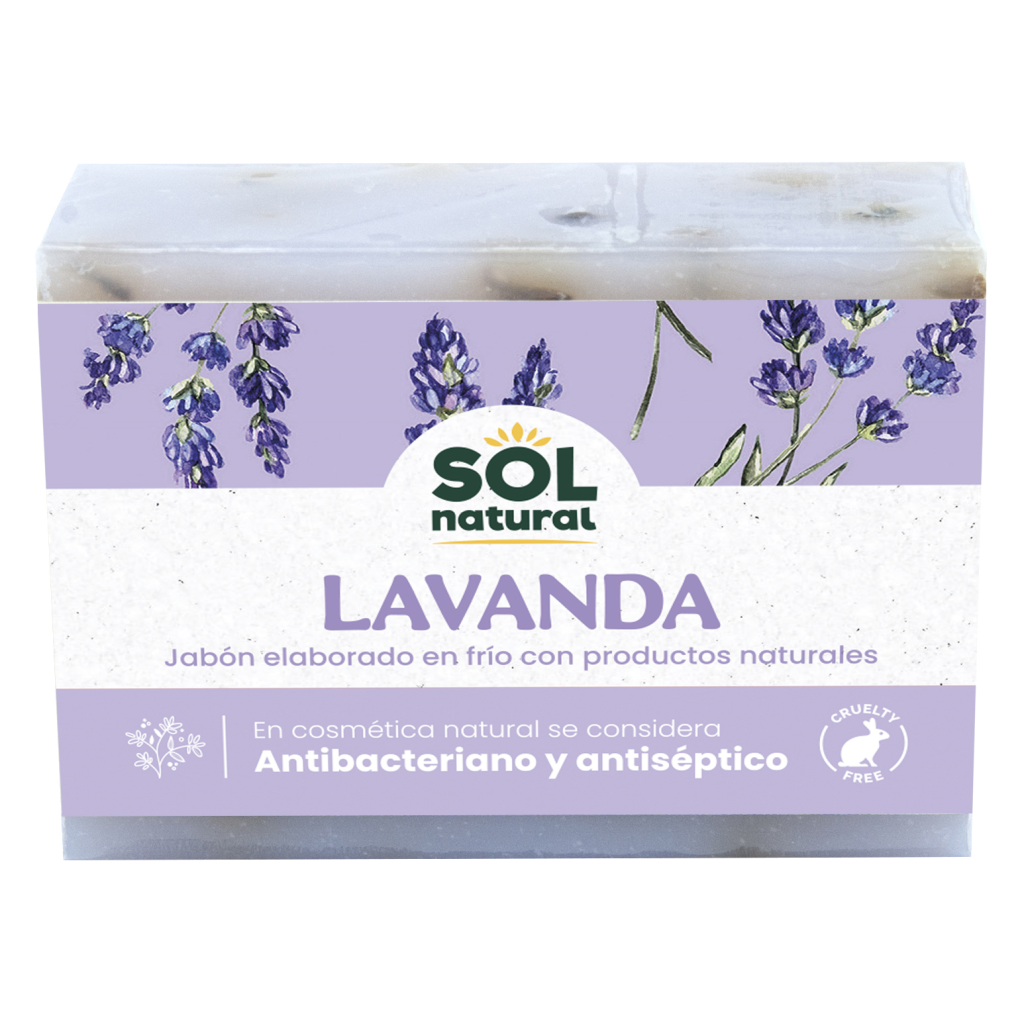 JABÓN NATURAL LAVANDA 100gr