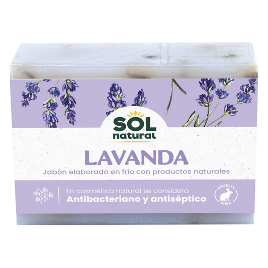 JABÓN NATURAL LAVANDA 100gr
