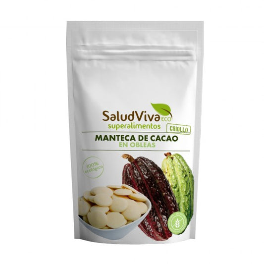 MANTECA DE CACAO OBLEAS BIO 100gr