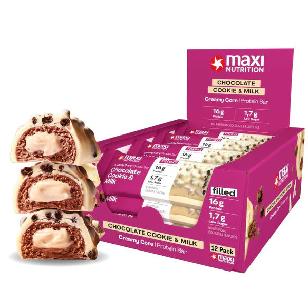 BARRITA CREAMY CORE CHOCOLATE COOKIE AND MILK PROTEIN 45gr