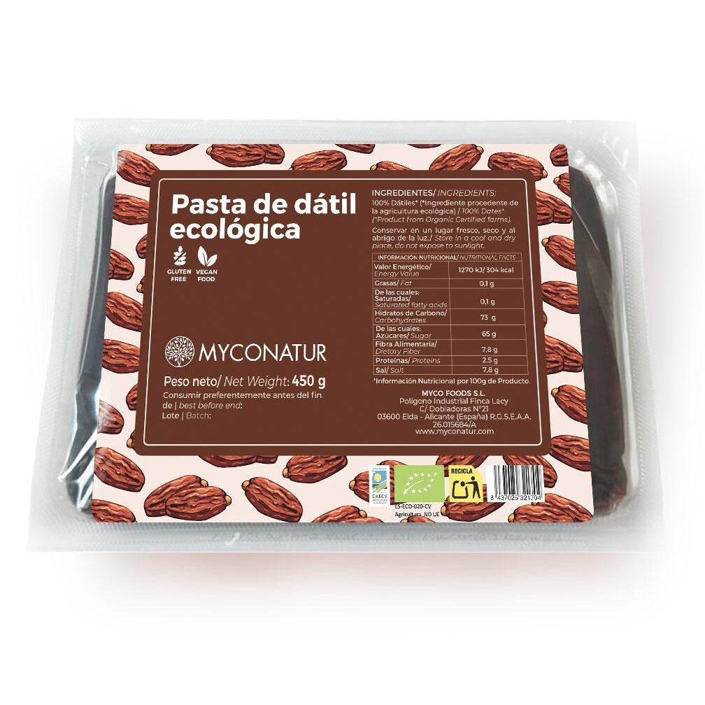 PASTA DE DÁTIL 450gr