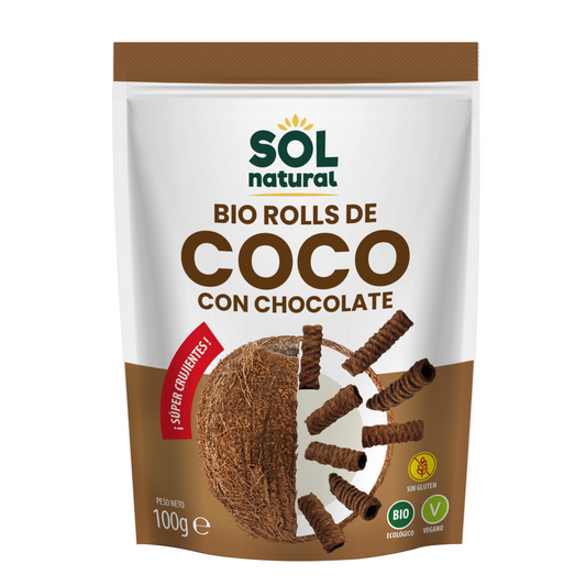 ROLLS COCO/CHOCOLATE CRUJIENTES 100gr