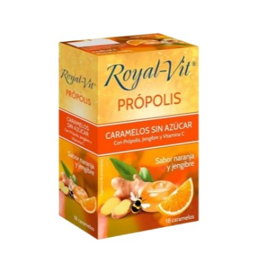 CARAMELOS JENGIBRE NARANJA S/AZÚCAR 45gr