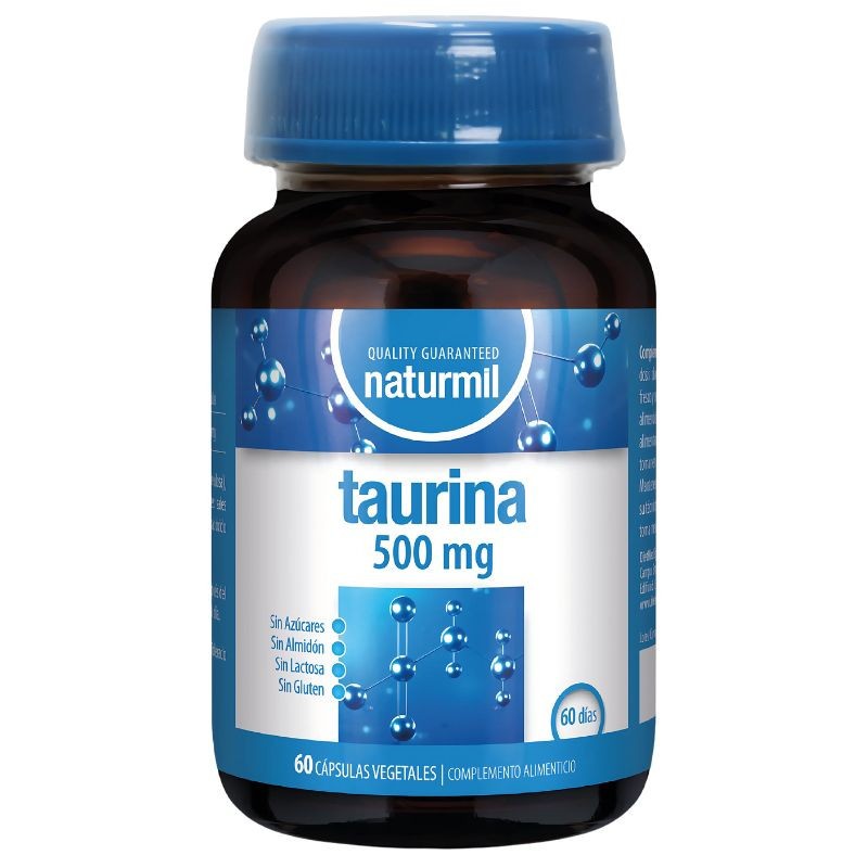 TAURINA 500mg 60cápsulas