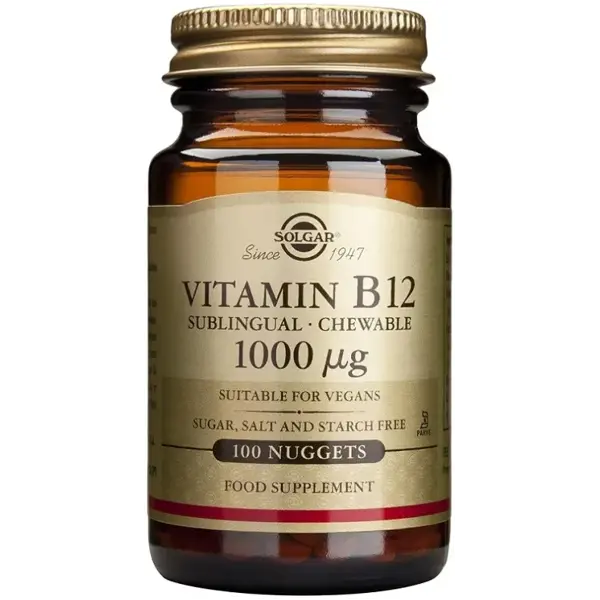 VITAMINA B12  CIANOCOBALAMINA 100ug 100tabletas