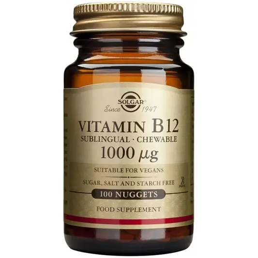 VITAMINA B12  CIANOCOBALAMINA 100ug 100tabletas