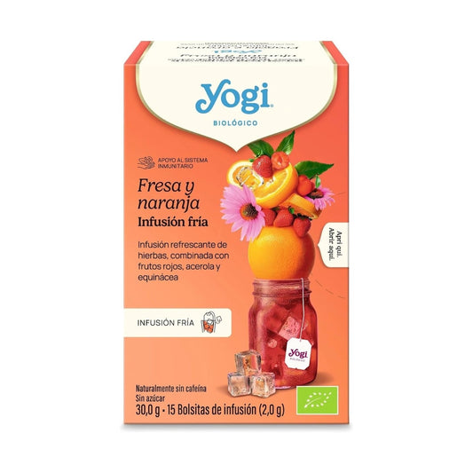 YOGI FRÍO FRESA NARANJA BIO 15filtros