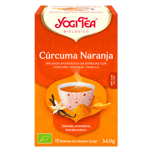 YOGI TEA CÚRCUMA NARANJA